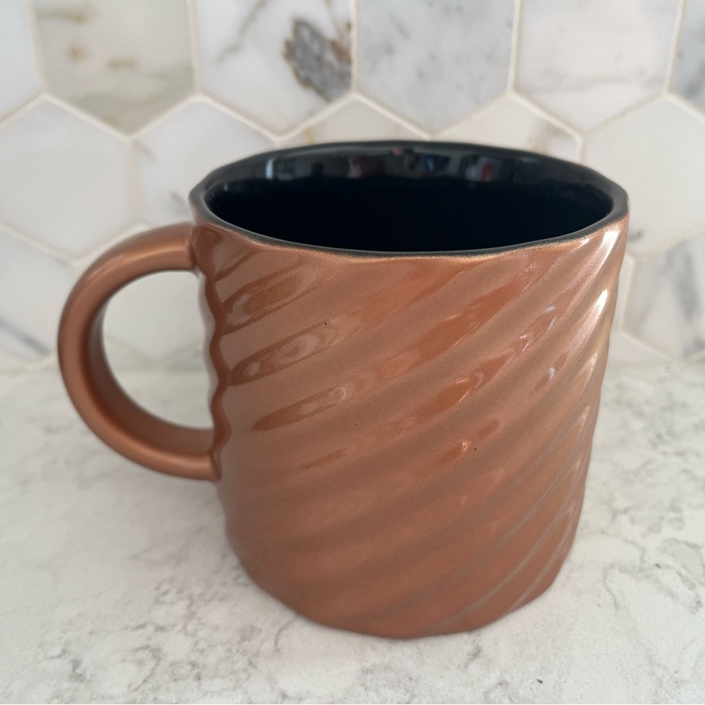 Starbucks Copper Swirl Ceramic Mug, 14 oz - Picture 3 of 6